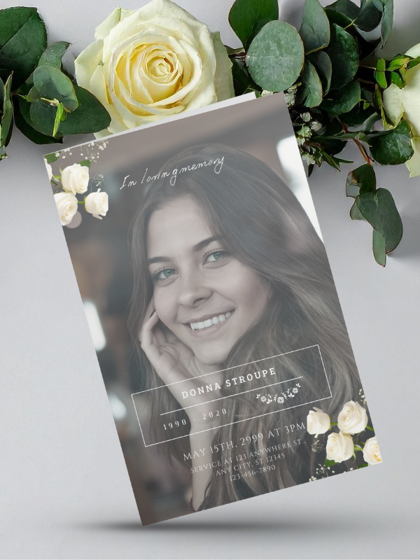 Pesonalised Funeral Programmes Designs